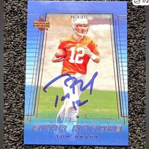 Tom Brady Star Rookie Card